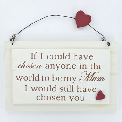 Handmade Words And Text Wall Decor on Wood
