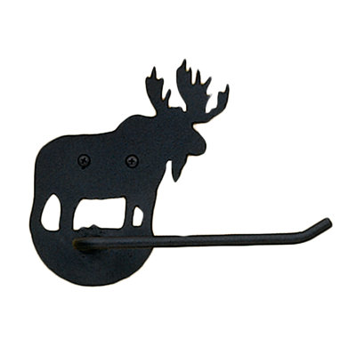 Moose Wall Mounted Toilet Paper Holder