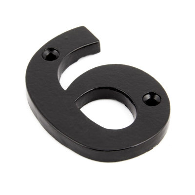 7.8cm H Metal House Number
