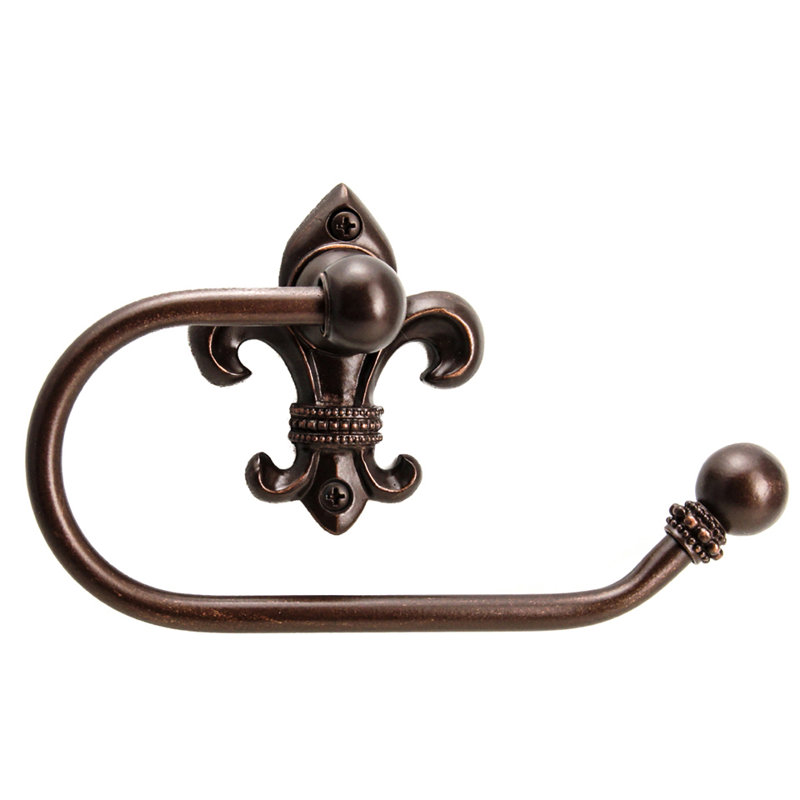 Anneau lisse Charleston tissé à droite, Bronze frotté à l'huile