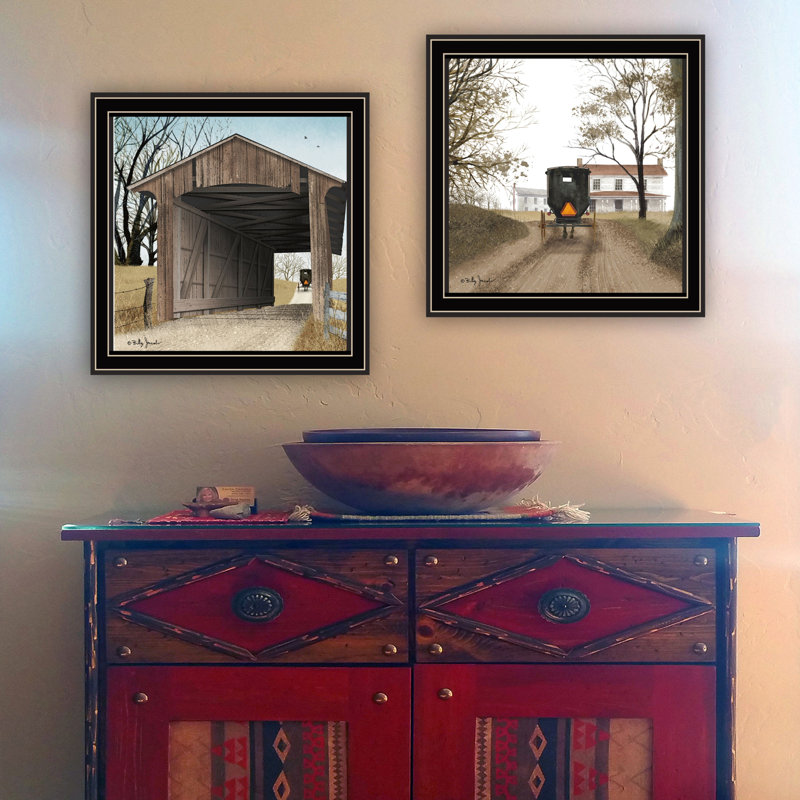 Décoration murale pour la maison - salon et chambre à coucher, 14 x 14 po, 4 lb, multicolore, papier de bois 2 pour un espace élégant 14,06 po x 14,06 po, 4,06 lb, papier, cadre noir