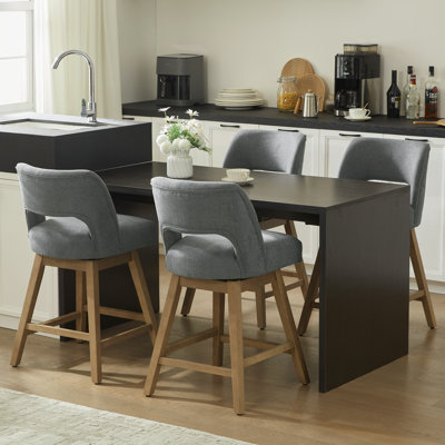 27.1" High Swivel Bar Stools