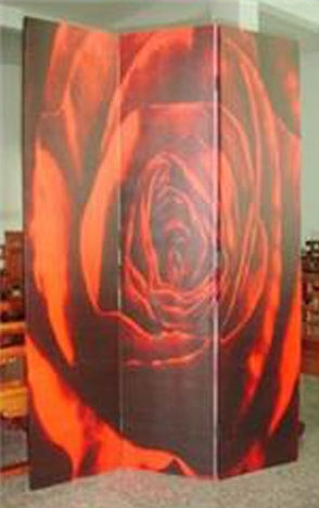 48 " W x 72 " H 3 - Panel Canvas Folding