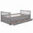 Daybed with Trundle and Drawers, Twin Size-1795035367