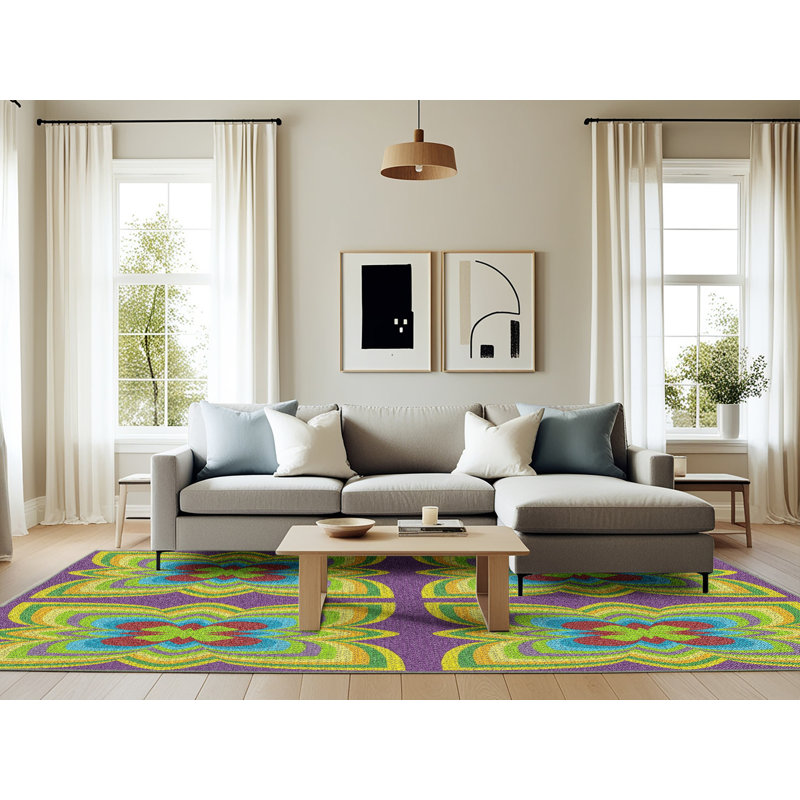 Tapis mauve, Rectangle 6 pi x 9 pi