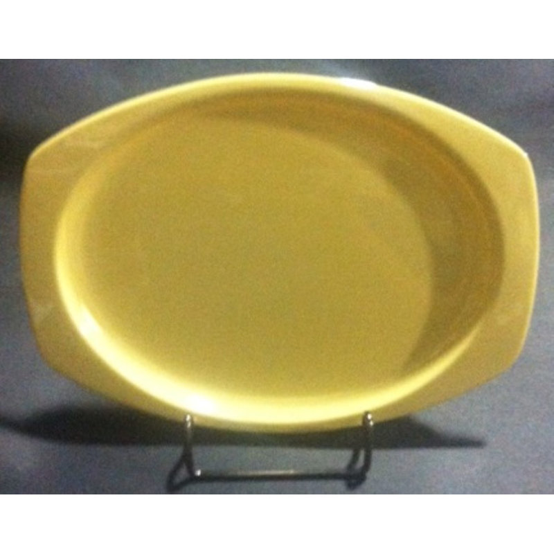 Plateau en mélamine Nessico, L 9,5 po x l 6,75 po x H 0,5 po, Jaune