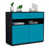 Anthracite/Turquoise