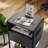 15'' W Metal Nightstand