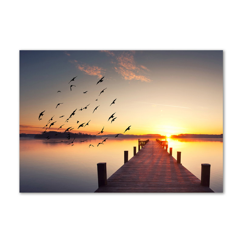 Sunset - Wrapped Canvas Print
