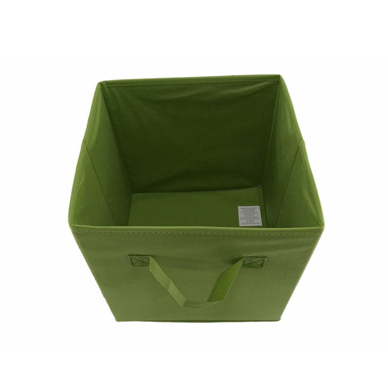 Panier de rangement pliable, bacs de rangement, vert