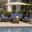 4 - Person Patio Conversation Sets With Cushions-1240136515
