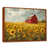 Toile avec cadre flottant brun