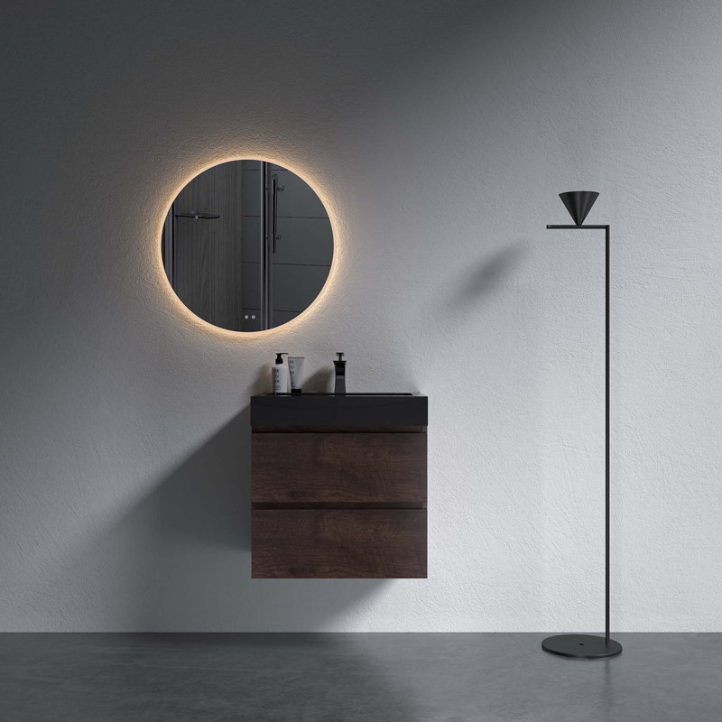 Bassin intégré intégré en quartz sans drain ni robinet