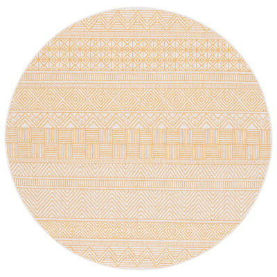 Mertens Southwestern Yellow Indoor/Outdoor Area Rug
