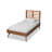 Armīns Slat Headboard Design Bed