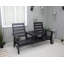 Martyna Solid Wood Pine Outdoor Bench-882089817