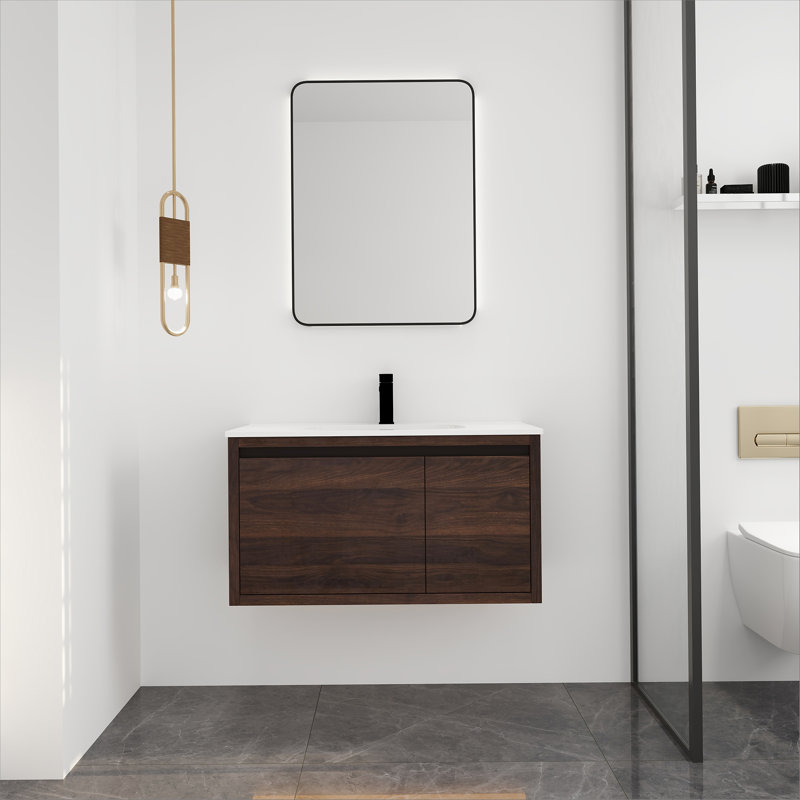 Meuble-lavabo 36 po avec lavabo en gel