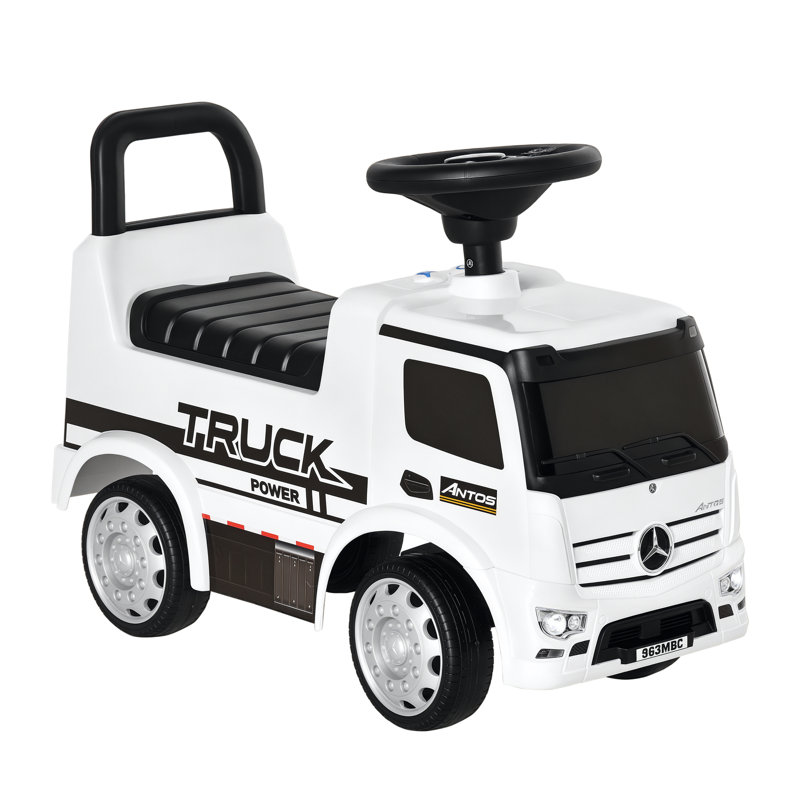 Freeport Park Push/Pull Ride On, White