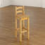 Abilio Solid Wood Counter Stool