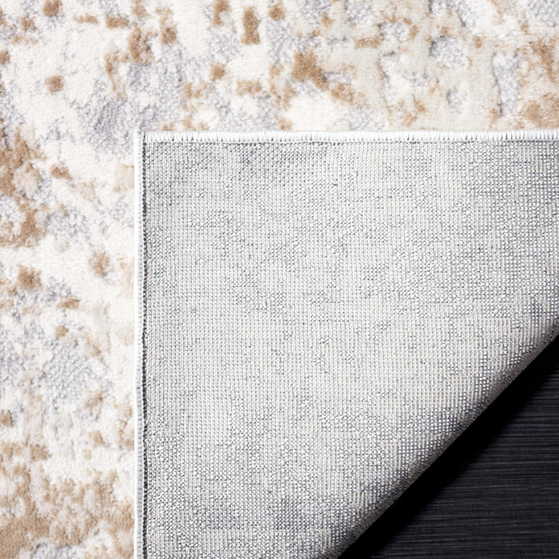 Tapis abstrait Branstetter Performance, Rectangle 5 pi 3 po x 7 pi 6 po