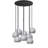 8 - Light Dimmable Dome Chandelier-24257280-24259015-24259014