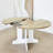 Versatile Oval Dining Table with Removable Leaf and Sturdy Trestle Base