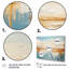 «Sarya Coastal Beach Sand Whispers II», reproduction sur toile-1017536783-1017536780