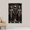 Art sur toile Anubis: décor égyptien moderne, œuvre d'art sur toile imprimée à plat, 1P