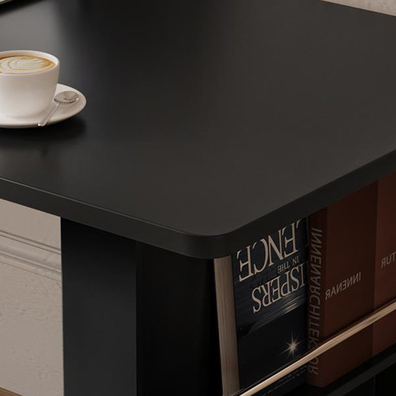 Cisneros, 29.52" H x 55.11" W x 23.62" D, Black