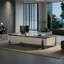 Table basse Luxury-lite rectangulaire en marbre