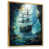 Gold Floater Framed