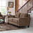 Ibiza 57.87" Round Arm Tufted Back Loveseat-86536469