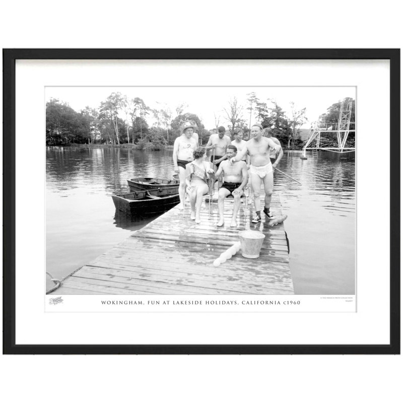 Wokingham, Fun At Lakeside Holidays, California C1960 by Francis Frith - Single Picture Frame Print