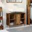 Bathroom Cabinet 80 X 33 X 60 Cm Engineered Wood-1454513574