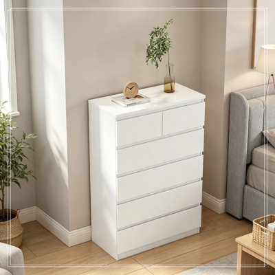 Modern Storage Chest with 5 Drawers