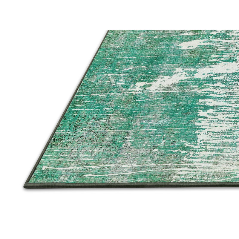 Abstract Indoor Rug, Runner 2' x 5'
