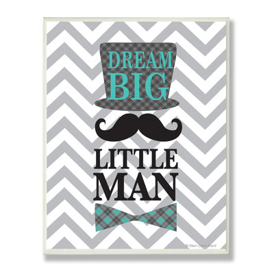 "Little Man on Gray", art sur toile
