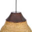 Luminaire suspendu en rotin tissé à la main pour salle à manger-1818865202