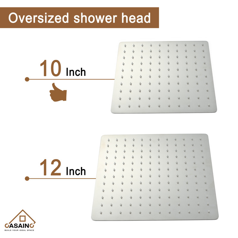 Pressure-Balanced (Temperature And Volume) All-In-One Kit with Rough in-Valve, Brushed Nickel