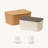 Storage Baskets with Lids, Stackable Storage Boxes Set of 2-905482929