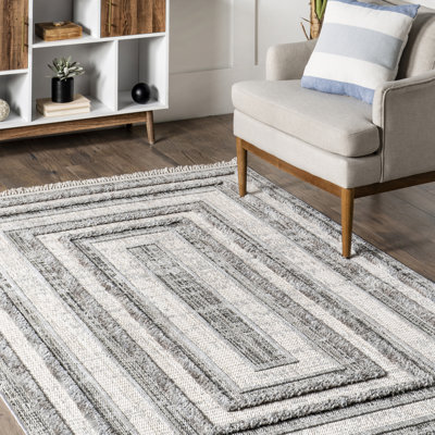 Tapis rayé pour salle à manger Violette