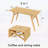 Transformer Coffee and Dining Table,2-in-1 Expandable and Adjustable Height-368488436