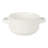 Gibson Elite Oyster Tide Embossed 6 Inch Soup Bowls with Handles. French Onion Soup Crocks, Stackable Soup Bowl, Chili, Beef Stew Reactive Glaze  Stackable Ceramic Bowl, Set of 4, White