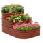 Ensemble de jardin surélevé à 3 niveaux en acier galvanisé Paddyjoe EverGrow-787651869