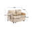 Jadrien Upholstered 47.64 " Sofa Bed-1611359927