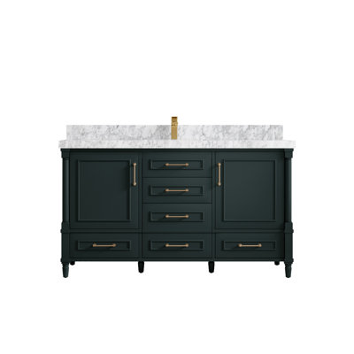 Ensemble de meuble-lavabo simple 60 po Aberdeen