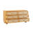 Tourmaline Natural Wood & Rattan Wavy Dresser