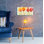 «Row of Tulips I» par Tim O'Toole, art mural en verre acrylique, 48 po x 24 po