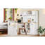 Bureau d'ordinateur en L avec prise de courant (sans tabourets)-274007793