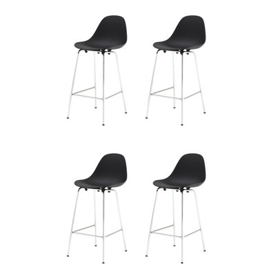 Counter Stool with Metal Frame
